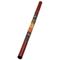 Los mejores  - Meinl Percussion DDG1-R - Didgeridoo (bambú pintado- 120 cm)